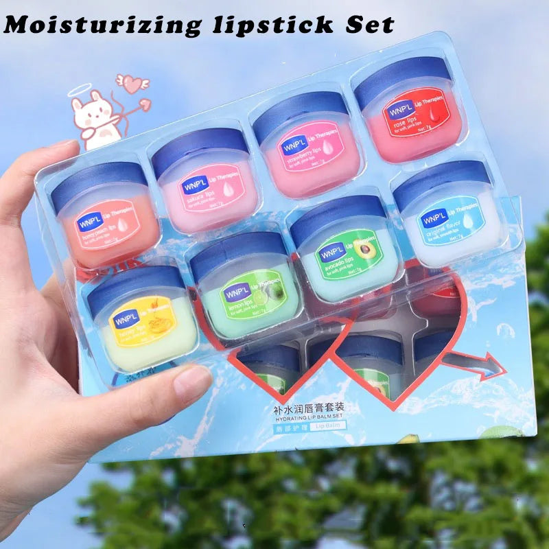 Natural Plant-Based Lip Balm – Deep Moisture & Smooth Lip Base | Available in 1, 4, 6, or 8 PCS

Give your lips the care they deserve with our Moisturizing Lip Balm, enriched with natural plant extracts and petroleum jelly