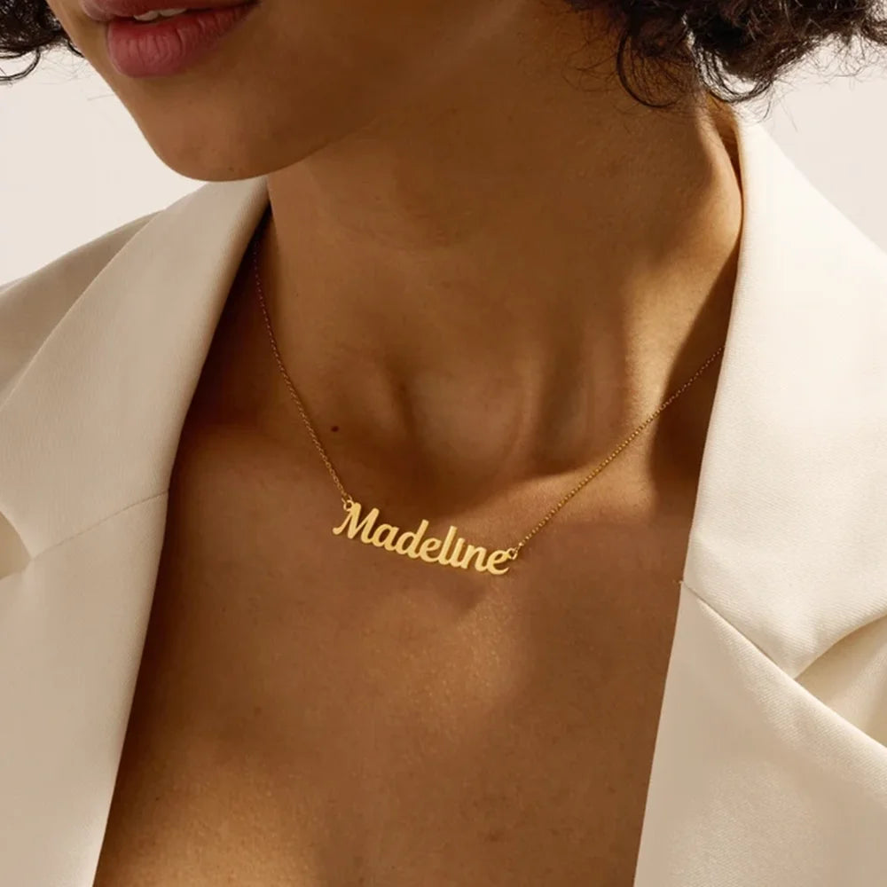 💎 Exquisite Personalized Name Necklace – A Symbol of Elegance & Love 💎
Celebrate your individuality with this stunning customized name letter necklace, designed to capture the beauty of simplicity and the power of per