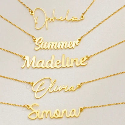 💎 Exquisite Personalized Name Necklace – A Symbol of Elegance & Love 💎
Celebrate your individuality with this stunning customized name letter necklace, designed to capture the beauty of simplicity and the power of per