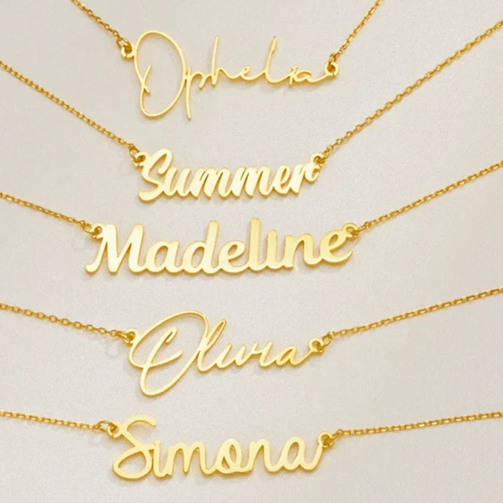 💎 Exquisite Personalized Name Necklace – A Symbol of Elegance & Love 💎
Celebrate your individuality with this stunning customized name letter necklace, designed to capture the beauty of simplicity and the power of per