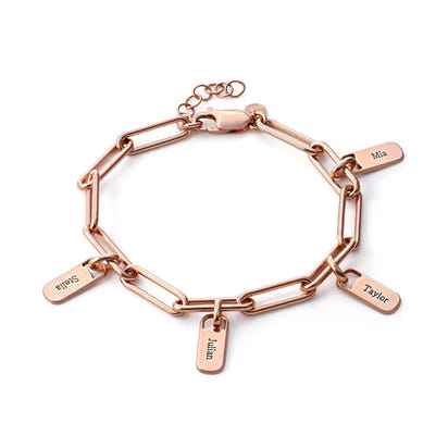 ✨ Personalized Rectangular Nameplate Bracelet ✨
Celebrate individuality and connection with this customizable rectangular bracelet, crafted from premium stainless steel for lasting shine and durability. Designed for both