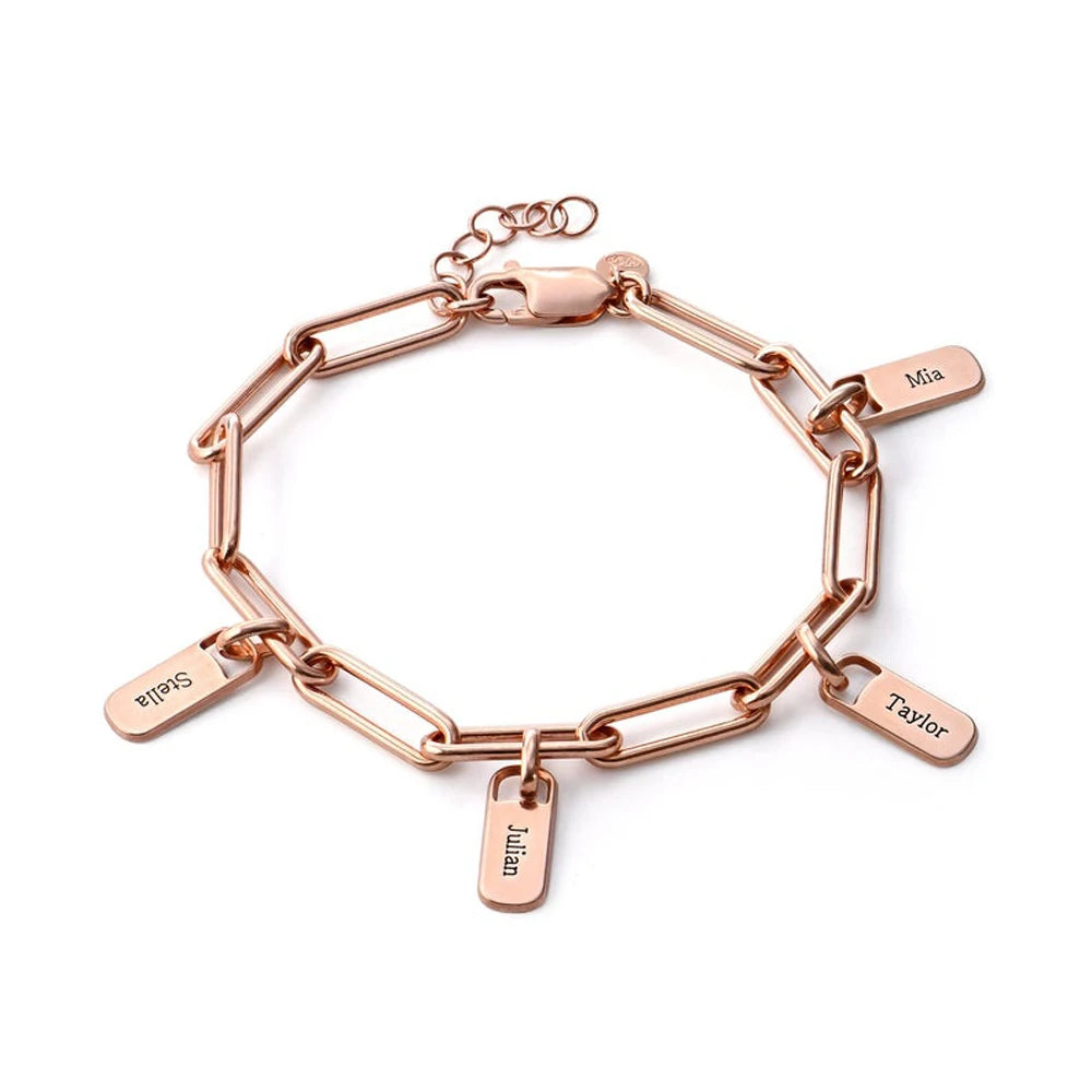 ✨ Personalized Rectangular Nameplate Bracelet ✨
Celebrate individuality and connection with this customizable rectangular bracelet, crafted from premium stainless steel for lasting shine and durability. Designed for both