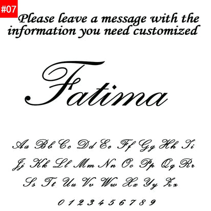 ✨ Custom Name Cuban Chain Necklace – For Women & Men ✨
Show off your unique style with this personalized name necklace, featuring a bold 5mm Cuban link chain and a custom name pendant crafted from premium stainless stee
