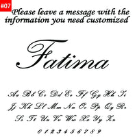 ✨ Custom Name Cuban Chain Necklace – For Women & Men ✨
Show off your unique style with this personalized name necklace, featuring a bold 5mm Cuban link chain and a custom name pendant crafted from premium stainless stee