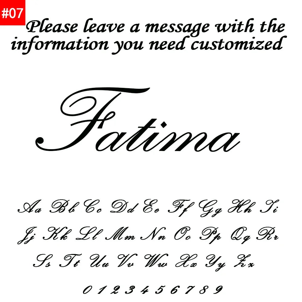 ✨ Custom Name Cuban Chain Necklace – For Women & Men ✨
Show off your unique style with this personalized name necklace, featuring a bold 5mm Cuban link chain and a custom name pendant crafted from premium stainless stee