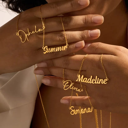 💎 Exquisite Personalized Name Necklace – A Symbol of Elegance & Love 💎
Celebrate your individuality with this stunning customized name letter necklace, designed to capture the beauty of simplicity and the power of per