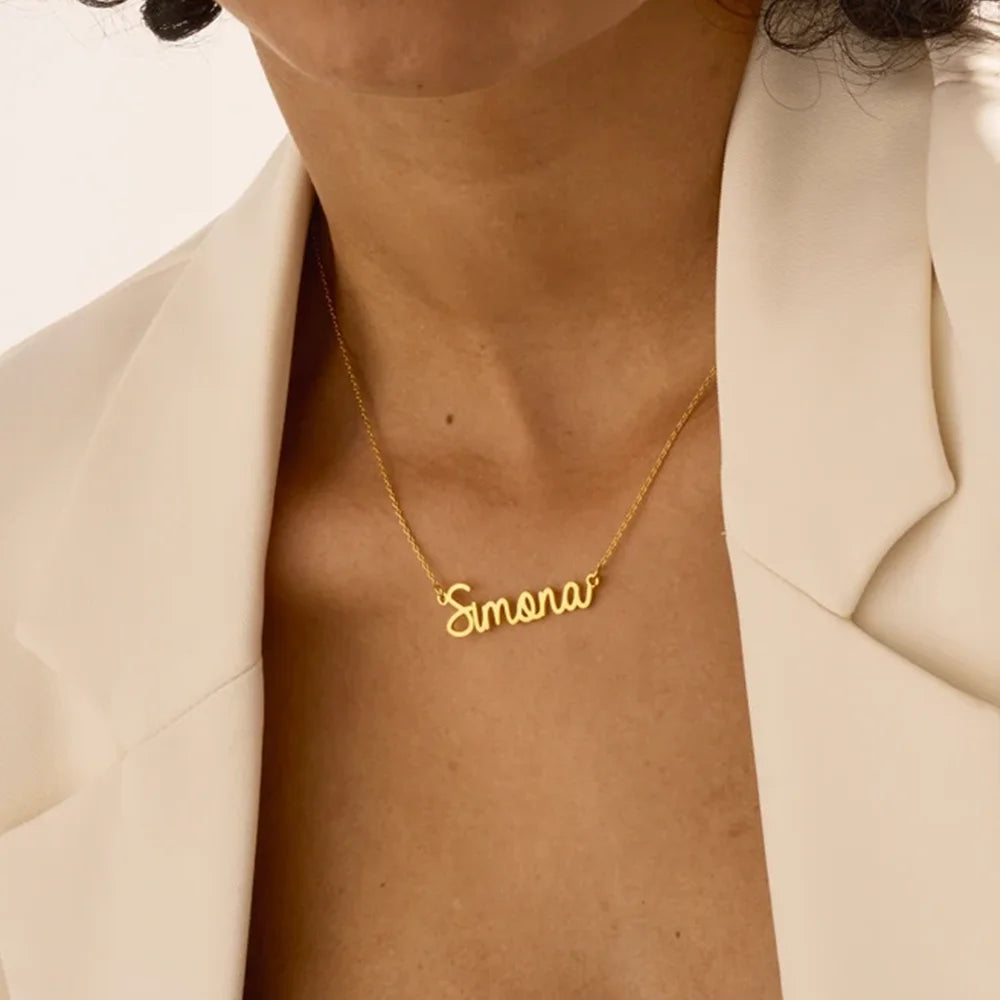 💎 Exquisite Personalized Name Necklace – A Symbol of Elegance & Love 💎
Celebrate your individuality with this stunning customized name letter necklace, designed to capture the beauty of simplicity and the power of per