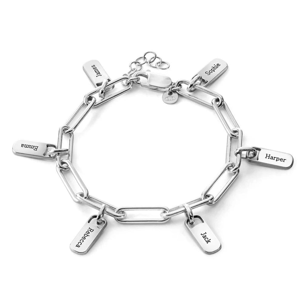✨ Personalized Rectangular Nameplate Bracelet ✨
Celebrate individuality and connection with this customizable rectangular bracelet, crafted from premium stainless steel for lasting shine and durability. Designed for both